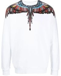 Marcelo Burlon - Sweat Grizzly Wings En Coton - Lyst