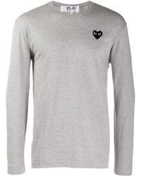 COMME DES GARÇONS PLAY - Chest Logo Sweater - Lyst
