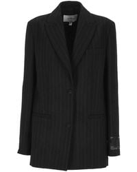 Off-White c/o Virgil Abloh - Blazer À Fines Rayures - Lyst