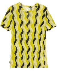 JNBY - Printed Mesh Top - Lyst