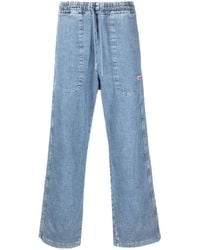 DIESEL - D-Martians Track 09D01 Wide-Leg Jeans - Lyst