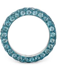 Graziela - Three-Sided Topaz Ring - Lyst