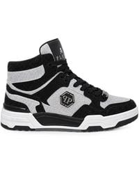 Philipp Plein - Baskets Mi-Montantes Predator V2 Strass - Lyst