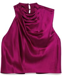 Michelle Mason - Open Back Top - Lyst