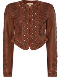 Temperley London - Pablo Leather Jacket - Lyst