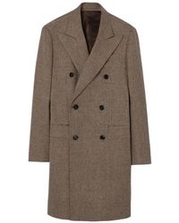 Burberry - Denbury Jas Van Wol-Linnenblend - Lyst