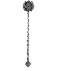 Dolce & Gabbana - Broche À Maillons De Chaîne Ornée De Cristaux - Lyst