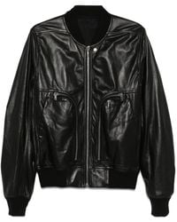 Rick Owens - Bomberjacke aus Leder - Lyst