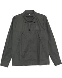 C.P. Company - Metropolis Series Gabardine Zip Overshirt - Lyst