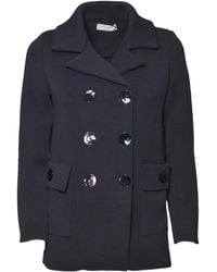 Charlott - Veste Croisée À Poches À Rabat - Lyst