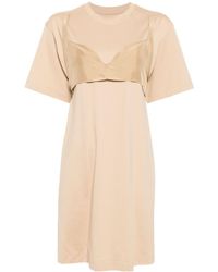 JNBY - Layered-design Cotton-silk Dress - Lyst