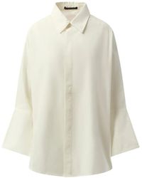 Fax Copy Express - Oversized Flared-Sleeve Shirt - Lyst