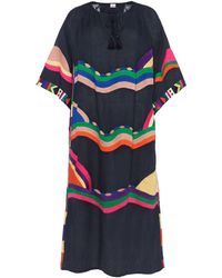 Eres - Horizon Embroidered Linen Dress - Lyst