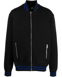Balmain - Zipped Knit Jumper - Lyst