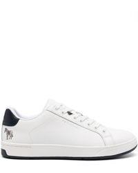 PS by Paul Smith - Albany Zebra-print Leather Sneakers - Lyst