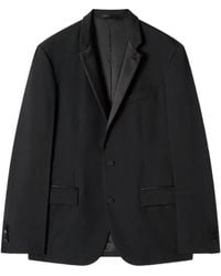 Lanvin - Blazer De Lana Con Botones - Lyst