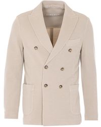 Circolo 1901 - Double-Breasted Button Jacket - Lyst