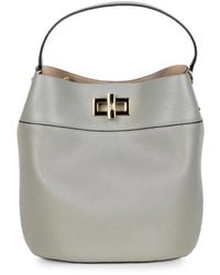 Furla - Twist-Lock Leather Shoulder Bag - Lyst