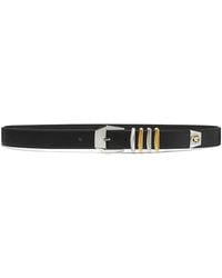 Versace - Medusa-Motif Leather Belt - Lyst