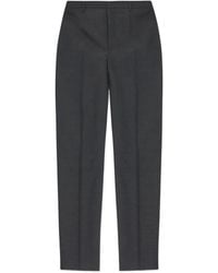 Jil Sander - Pleat-Front Wool Trousers - Lyst