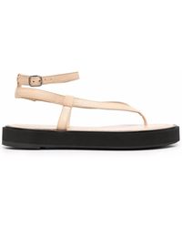 BY FAR - Cece Flatform Sandals - Lyst