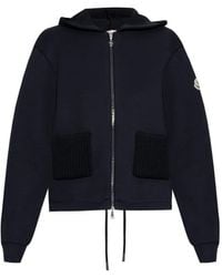 Moncler - Gebreide Hoodie - Lyst