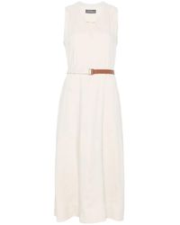 Lorena Antoniazzi - ベルテッド ドレス - Lyst