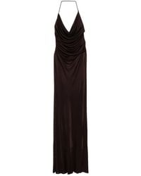 Elisabetta Franchi - オープンバック ドレス - Lyst