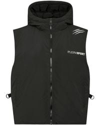 Philipp Plein - Chaleco acolchado con estampado Scratch - Lyst