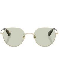 Burberry - Round-Frame Sunglasses - Lyst
