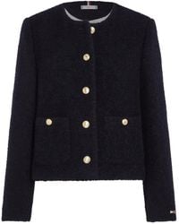 Tommy Hilfiger - Cropped Jacket - Lyst