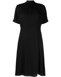 Givenchy - 4g-jacquard Silk Midi Dress - Lyst
