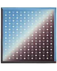 MCM - Monogram-Print Silk Scarf - Lyst