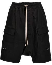 Rick Owens - Tower Cargo Pods Shorts - Lyst