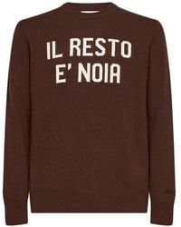 MC2 Saint Barth - Jacquard-Knit Logo-Embroidered Sweater - Lyst