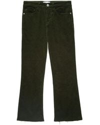 FRAME - Vaqueros Acampanados Le Crop - Lyst