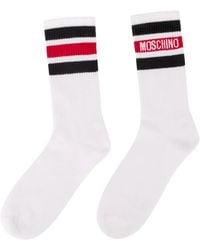 Moschino - Striped Socks - Lyst
