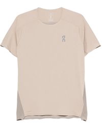 On Shoes - T-Shirt mit Einsätzen - Lyst