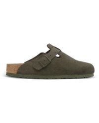 Birkenstock - Boston Buckle-Fastening Flat Mules - Lyst