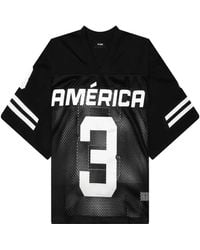 Willy Chavarria - Football Jersey Met Mesh Vlak - Lyst