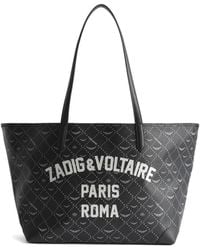 Zadig & Voltaire - Logo-Print Tote Bag - Lyst