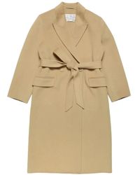 Acne Studios - Double-Breasted Belted Coat - Lyst