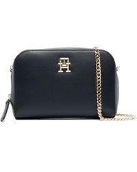 Tommy Hilfiger - Umhängetasche Mit Monogramm-Schild - Lyst