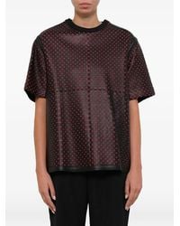 Givenchy - Top De Piel Con Perforaciones - Lyst