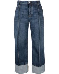 Bottega Veneta - Cropped Jeans - Lyst