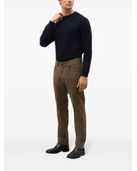 Boglioli - Logo-Patch Straight-Leg Trousers - Lyst