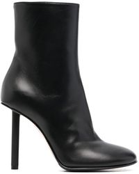 Le Silla - Karlie 100mm Leather Ankle-boots - Lyst