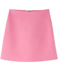 Jil Sander - A-Linien-Maxirock Mit Hohem Bund - Lyst