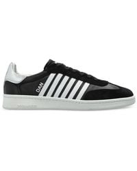 DSquared² - Stripe-Detail Sneakers - Lyst
