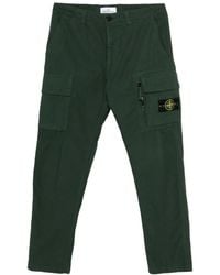 Stone Island - Cargo Cotton Pants - Lyst